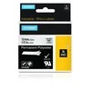 DYMO 622289 RHINO Poliesterio Juostelė 12mm x5,5m (skaidri / juodas šifras)