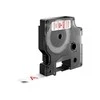 Juostelė DYMO D1 12mm x 7m, vinilinė, raudona ant balto / S0720550 45015