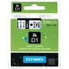 Juostelė DYMO D1 9mm x 7m, juoda ant balto / S0720680 40913