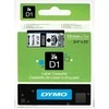 D1, žymėjimo juosta, 19mm, juodas tekstas ant skaidrios juostos, 7m - 45809 DYMO / S0720820