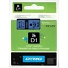 D1, prekės ženklo juosta, 19mm, juodas tekstas ant mėlynos juostos, 7m - 45806 DYMO / S0720860