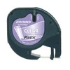 Dymo Label 12267 Skaidri/Juoda 12mm (S0721530), juostelė