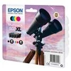 Epson 502XL Originalus Juoda, Žydras, Rausvai raudona, Geltona 1 vnt