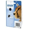 EPSON T0711 rašalo kasetė juodas standartinės talpos 7,4 ml 1 pakuotės lizdinė plokštelė be signalizacijos