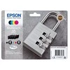 Epson Padlock C13T35864010 rašalo kasetė Originalus Juoda, Žydras, Rausvai raudona, Geltona 1 vnt