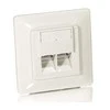 Equip 125721 šakutės lizdas RJ-45 Balta