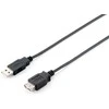 Equip 128850 USB kabelis 1,8 m 2.0 USB A Juoda