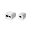 Equip 235111 šakutės lizdas RJ-45 Balta