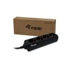 Equip 333281 elektros tinklo ilgintuvas 1,1 m 4 AC išvestis(ys / čių) Juoda