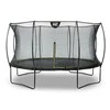 EXIT Silhouette trampoline ø366cm - juodas Lauke Turas Spyruoklė Ant žemės pastatomas batutas