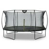 EXIT Silhouette trampoline ø427cm - juodas Lauke Turas Spyruoklė Ant žemės pastatomas batutas