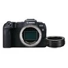 Canon hibridinis fotoaparatas EOS RP korpusas + MT adapteris Megapikselis 26,2 MP, ISO 50-102400, Ekrano įstrižainė 3,0 ", Wi-Fi, Nustatymas ant objektyvo; Pridedamas fokusavimas, CMOS, Juodas