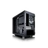 Fractal Design Define Nano S - Langas Šoninis langas, Juodas, ITX, Maitinimo blokas įtrauktas Nr