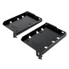 Fractal Design FD-ACC-HDD-A-BK-2P kompiuterio korpuso dalis Universalus HDD mounting bracket