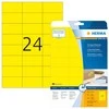 HERMA 4466 etiketė spausdinimui Geltona Lipni spausdintuvo etiketė