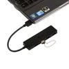 I-tec Advance U3HUB404 sąsajos šakotuvas USB 3.2 Gen 1 (3.1 Gen 1) Type-A 5000 Mbit/ai Juoda