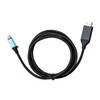 I-tec C31CBLHDMI60HZ vaizdo kabelio adapteris 1,5 m C tipo USB HDMI Juoda