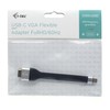 I-tec C31FLATVGA60HZ vaizdo kabelio adapteris 0,11 m C tipo USB VGA (D-Sub) Juoda