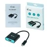 I-tec C31HDMI60HZP vaizdo kabelio adapteris 0,15 m C tipo USB HDMI Juoda, Turkis