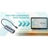 I-tec Metal C31HUBMETAL403 sąsajos šakotuvas USB 3.2 Gen 1 (3.1 Gen 1) Type-C 5000 Mbit/ai Pilka