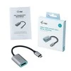 I-tec Metal C31METALDP60HZ vaizdo kabelio adapteris 0,15 m C tipo USB Ekranas Port Pilka, Turkis