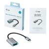 I-tec Metal C31METALVGA60HZ vaizdo kabelio adapteris 0,15 m C tipo USB VGA (D-Sub) Pilka