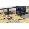 I-TEC USB C metalo nano dokas stotis 1xHDMI 4K 1xSD kortelių skaitytuvas 1xmicroSD kortelių skaitytuvas 1xGLAN 1xgarsas 3x USB 3.0 prievadas 1x USB-C PD