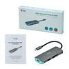 I-TEC USB C metalinis nano dokas 1xHDMI 4K 1xSD kortelių skaitytuvas 1xmicroSDCardreader 3xUSB 3.0 prievadas 1xUSB-C PD suderinamas su T