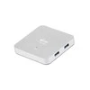 I-tec Metal U3HUBMETAL4 sąsajos šakotuvas USB 3.2 Gen 1 (3.1 Gen 1) Type-A 5000 Mbit/ai Sidabras