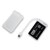 I-tec MYSAFEU314 saugojimo diskų korpusas 2.5" HDD / SSD aptvaras Balta