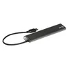 I-tec Metal U3HUB778 sąsajos šakotuvas USB 3.2 Gen 1 (3.1 Gen 1) Type-A 5000 Mbit/ai Sidabras