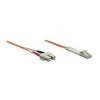 Inline Intellinet 470377 optinio pluošto kabelis 2 m LSZH OM2 LC SC Oranžinė