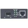Intellinet 510493 tinklo medijos keitiklis 1000 Mbit/ai Juoda