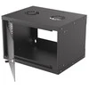 Intellinet 714143 lentyna 6U Sieninis stovas Juoda