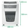 Dokumentų naikiklis LEITZ IQ Office Pro, P5+, 30L, 2x5mm, 7 lapai/80gsm