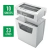 Rexel Dokumentų naikiklis LEITZ IQ Home Office, P4, 23L, 4x28mm, 10 lapų