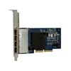 LENOVO THINKSYSTEM INTEL I350-T4 PCIE 1GB 4 PORT RJ45 ETERNETO ADAPTERIS