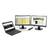 Lenovo USB 3.0 - DVI/VGA USB A DVI/VGA Juoda