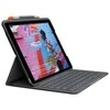Logitech Slim Folio QWERTZ Vokiečių Grafitas „Bluetooth“