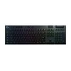 Logitech G915 Belaidė Mechaninė žaidimų klaviatūra, RGB, Lightspeed, Tactile, DE išdėstymas