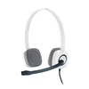 LOGITECH H150 ausinės su mikrofonu, baltos