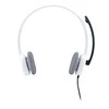 LOGITECH H150 ausinės su mikrofonu, baltos
