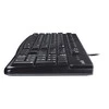 Logitech K120 klaviatūra USB AZERTY Prancūzų Juoda