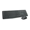 Logitech MK235 klaviatūra Radijo dažnio belaidė QWERTZ Vokiečių Pilka