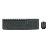 Logitech MK235 klaviatūra Radijo dažnio belaidė QWERTZ Vokiečių Pilka