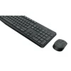 Belaidis klaviatūros ir pelės rinkinys Logitech MK235, US išdėstymas