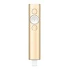 Logitech Spotlight belaidis valdymo pultas pristatymams Bluetooth/RF Auksas