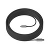 Logitech Strong USB kabelis 25 m 3.2 Gen 2 (3.1 Gen 2) USB A USB C Juoda
