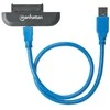 Manhattan 130424 kabelių sąsaja / invertavimo adapteris USB 3.0 SATA L-type Juoda