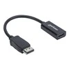Manhattan 151634 kabelių sąsaja / invertavimo adapteris DisplayPort HDMI Juoda